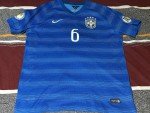 Brazil Marcelo 2014 World Cup Soccer Jersey XL