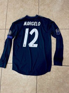 Real Madrid Marcelo Brazil Climachill Football Jersey