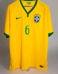 Brazil Marcelo 2014 World Cup Soccer Jersey Large