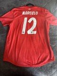Real Madrid Marcelo #12 Authentic Soccer Jersey, XL