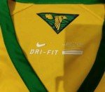 Brazil Marcelo 2014 World Cup Soccer Jersey Large