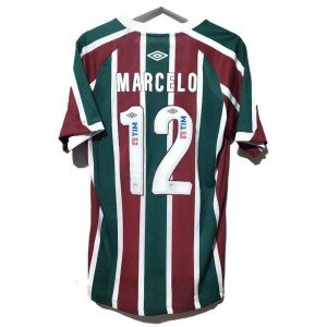 Umbro Fluminense Home Soccer Jersey 2023/24 - Marcelo #12