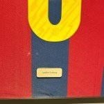 Framed Barcelona Andrés Iniesta Jersey Display