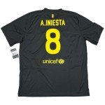 2011/12 Barcelona Away Jersey #8 Iniesta 2XL