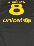 2011/12 Barcelona Away Jersey #8 Iniesta 2XL