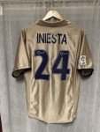 2001 Barcelona Andrés Iniesta Soccer Jersey