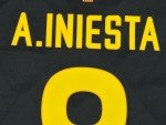 2011/12 Barcelona Away Jersey #8 Iniesta 2XL