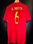 Spain Iniesta 2016-2017 Soccer Jersey - 2XL