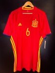 Spain Iniesta 2016-2017 Jersey - Size XL