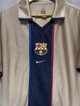 2001 Barcelona Andrés Iniesta Soccer Jersey