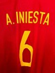Spain Iniesta 2016-2017 Soccer Jersey - 2XL