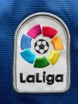 Barcelona Home Jersey #8 A. Iniesta - Small Long Sleeve