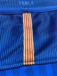 Barcelona Home Jersey #8 A. Iniesta - Small Long Sleeve