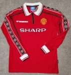 Manchester United 1998/99 Beckham #7 Home Jersey