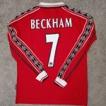 Manchester United 1998/99 Beckham #7 Home Jersey