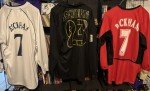 David Beckham Jersey Set: England, Man Utd, Real Madrid