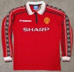 Manchester United 1998/99 Beckham #7 Home Jersey