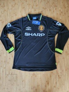 1998/1999 Manchester United Beckham #7 Long Sleeve Jersey