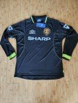 1998/1999 Manchester United Beckham #7 Long Sleeve Jersey