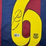 Xavi Autographed FC Barcelona Blue Soccer Jersey