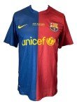 Xavi Signed Barcelona 2009 Champions League Jersey