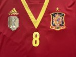 Spain Home Jersey #8 Xavi Hernandez, XL