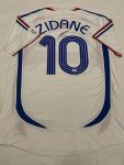 Zidane Signed 2006 France Away Jersey & Boots
