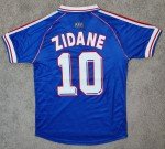 Adidas Zidane #10 France 1998 World Cup Jersey