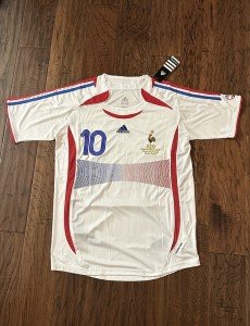 France 2006 Zidane #10 Away Jersey - S, M, L