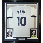 Framed Harry Kane Autographed Tottenham Hotspur Jersey