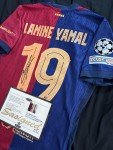 Lamine Yamal Signed Barcelona Jersey with COA