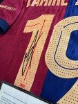 Lamine Yamal Signed Barcelona Jersey with COA