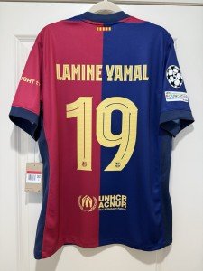 Lamine Yamal #19 Nike FC Barcelona Home Jersey