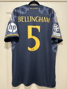 Bellingham #5 XL Adidas Real Madrid Away Jersey