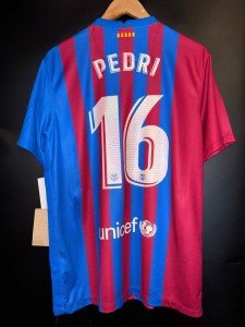 Barcelona Pedri 2021-2022 Jersey - Size L