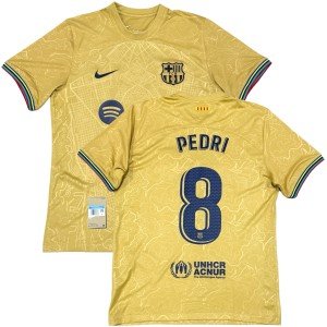 Barcelona Away Jersey #8 Pedri - 2022/23 Edition
