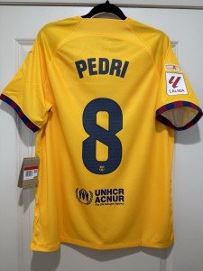 Pedri #8 Nike FC Barcelona Stadium Jersey - Large