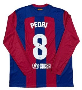Pedri Signed FC Barcelona Jersey - Nike 2023-24