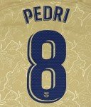 Barcelona Away Jersey #8 Pedri - 2022/23 Edition