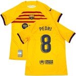 2022/23 Barcelona Senyera #6 Pedri Jersey