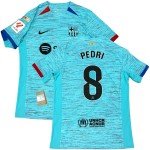 Barcelona Third Jersey #8 Pedri 2023/24 - Medium