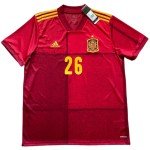 Spain Home Jersey #26 Pedri - Adidas Soccer Top