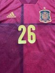 Spain Home Jersey #26 Pedri - Adidas Soccer Top