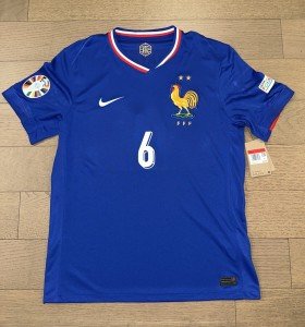 Nike France 2024 Home Soccer Jersey - Camavinga