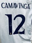 Eduardo Camavinga Real Madrid Signed Jersey 2023/24