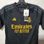 Camavinga Real Madrid Youth Jersey Black Adidas