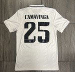Adidas Real Madrid Camavinga #25 Home Jersey - Medium