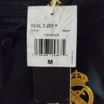 Camavinga Real Madrid Youth Jersey Black Adidas