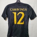 Camavinga Real Madrid Youth Jersey Black Adidas