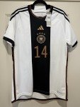 Jamal Musiala #14 Germany Adidas Home Jersey